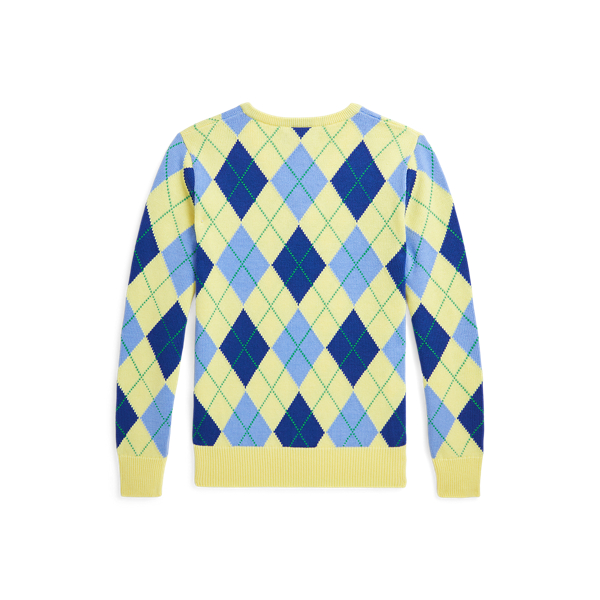 POLO RALPH LAUREN CHILDRENSWEAR】アーガイル コットン Vネック  