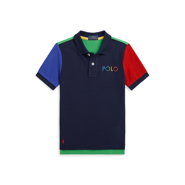 POLO RALPH LAUREN CHILDRENSWEAR】カラーブロック オンブレロゴ  