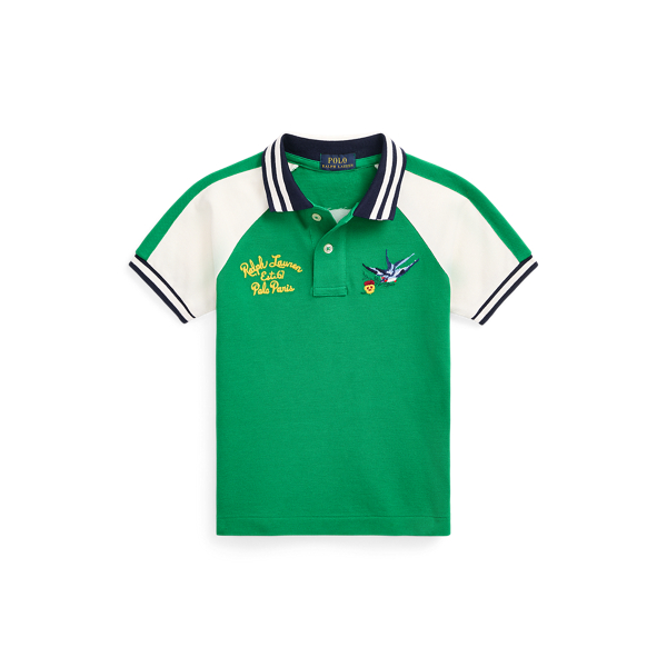 POLO RALPH LAUREN CHILDRENSWEAR】パリエンブロイダリー コットン  