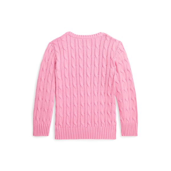 POLO RALPH LAUREN CHILDRENSWEAR】ケーブルニット コットン セーター 