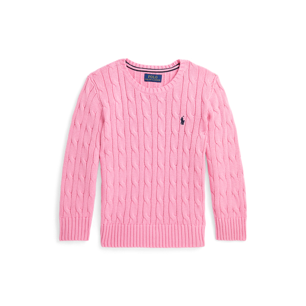 POLO RALPH LAUREN CHILDRENSWEAR】ケーブルニット コットン セーター 