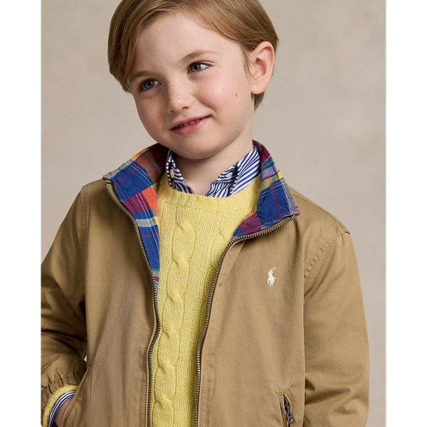 POLO RALPH LAUREN CHILDRENSWEAR】リバーシブル コットン ツイル 