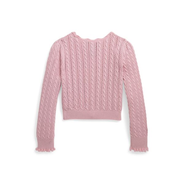 POLO RALPH LAUREN CHILDRENSWEAR】ポインテールニット コットン 