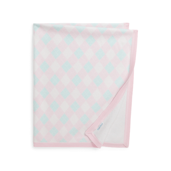 アーガイル コットン ブランケット ラルフ ローレン公式オンラインストア