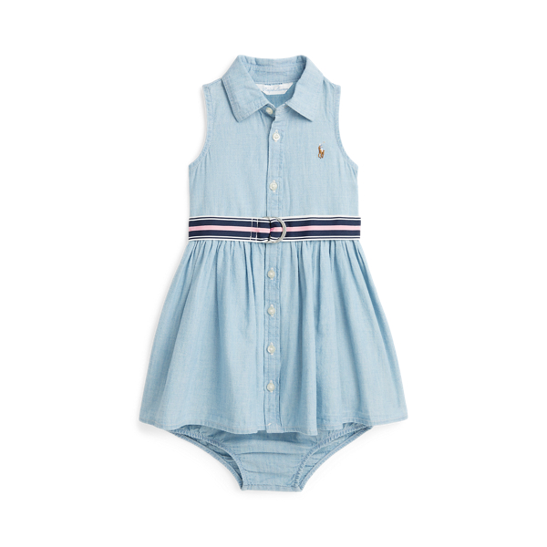 POLO RALPH LAUREN CHILDRENSWEAR】ベルテッド シャンブレー シャツ ...