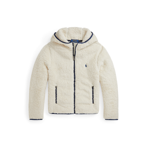 POLO RALPH LAUREN CHILDRENSWEAR】P-Layer 2 テディ フリース ジャケット I (ジャケット/アウター)ホワイト  | ラルフ ローレン公式オンラインストア