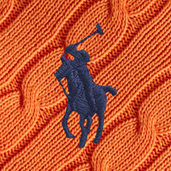 POLO RALPH LAUREN（ポロ ラルフ ローレン）】ケーブルニット コットン