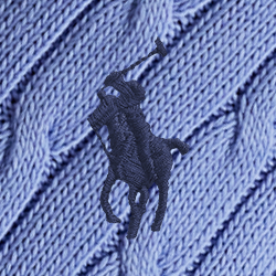 POLO RALPH LAUREN（ポロ ラルフ ローレン）】ケーブルニット コットン