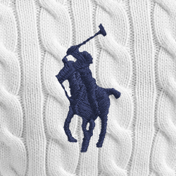 POLO RALPH LAUREN（ポロ ラルフ ローレン）】ケーブルニット コットン