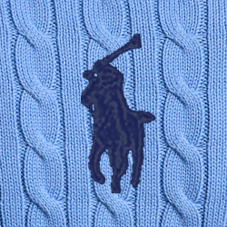 POLO RALPH LAUREN（ポロ ラルフ ローレン）】ケーブルニット コットン