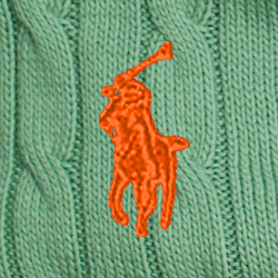 POLO RALPH LAUREN（ポロ ラルフ ローレン）】ケーブルニット コットン