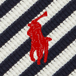 POLO RALPH LAUREN CHILDRENSWEAR】ストライプド ワッフル コットン