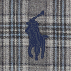 POLO RALPH LAUREN】リバーシブル ウールブレンド マフラー