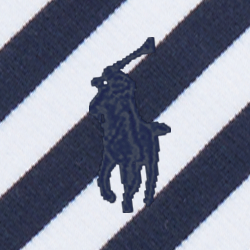 POLO RALPH LAUREN CHILDRENSWEAR】ストライプド ポンチ ドレス