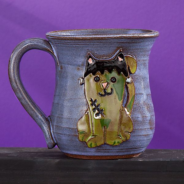 Unique Ghost Dogs Car Ride Ceramic Mug