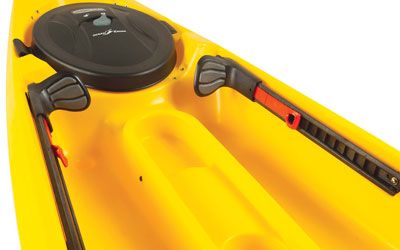 Ocean Kayak Replacement Support Track Foot Brace System - AustinKayak