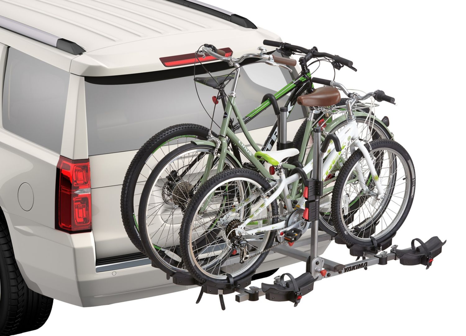 trailer mount bike rack