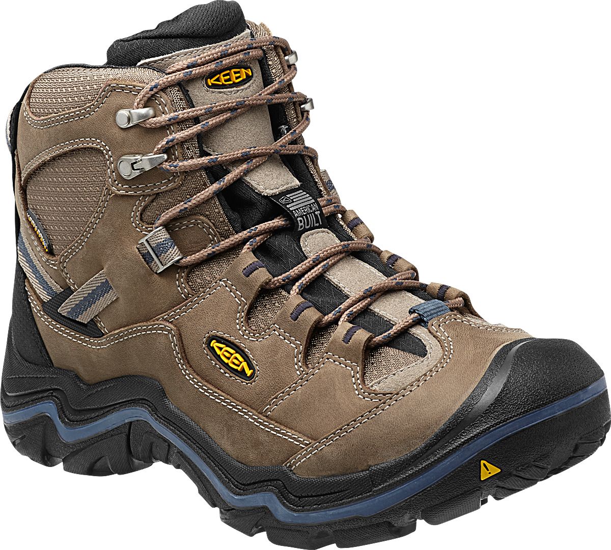 keen men's durand mid waterproof hiking boots