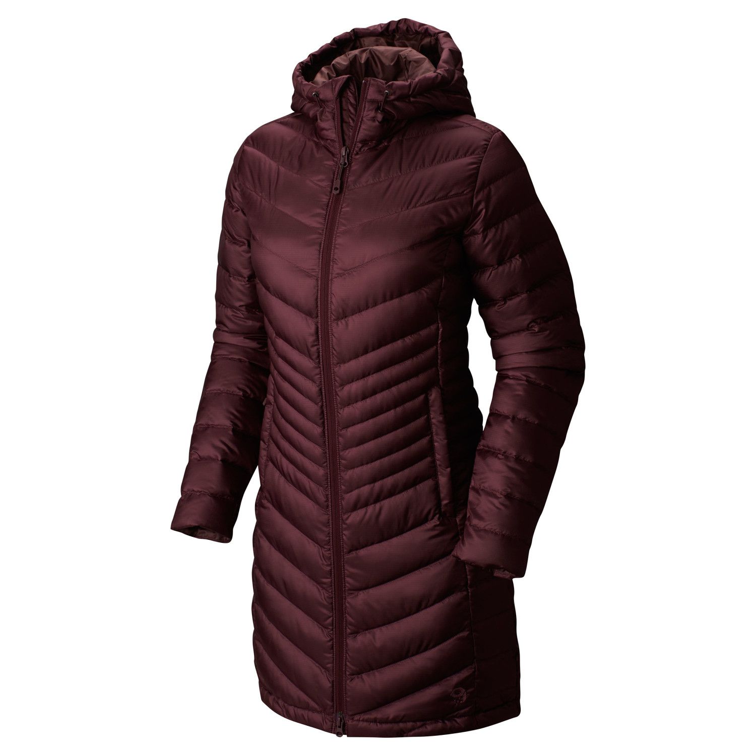 free country woven hooded water resistant heavyweight puffer jacket