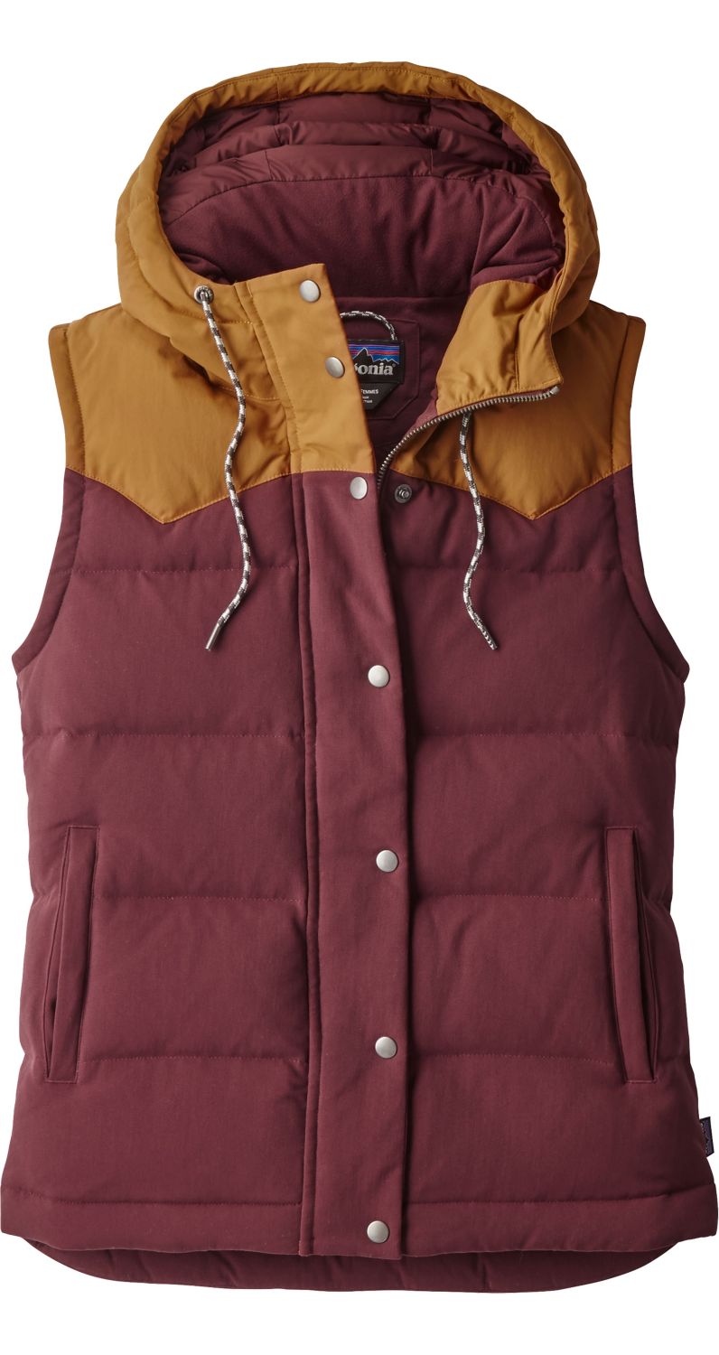 patagonia bivy hooded vest womens
