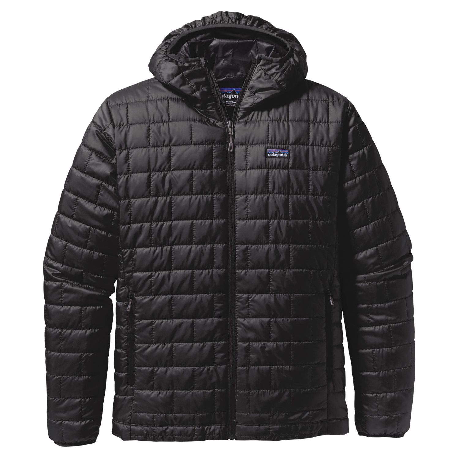 patagonia nano puff hoody black