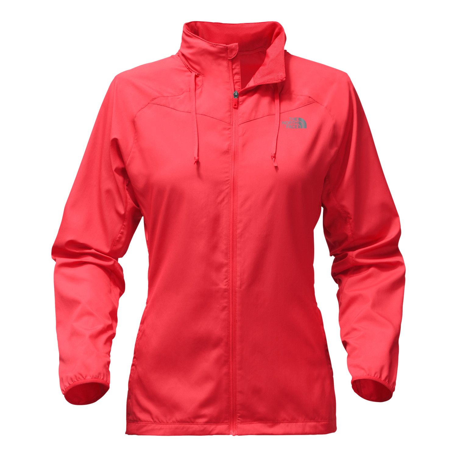womens red north face vest