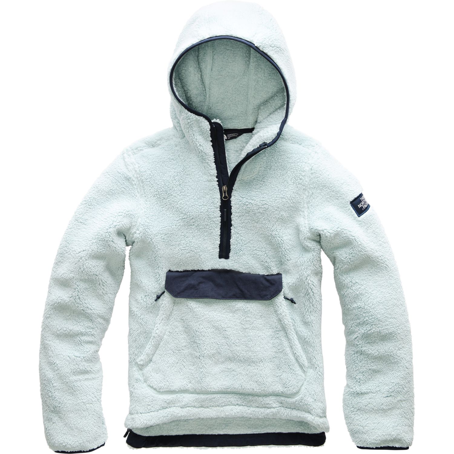 the north face women's tech sherpa pullover hoodie