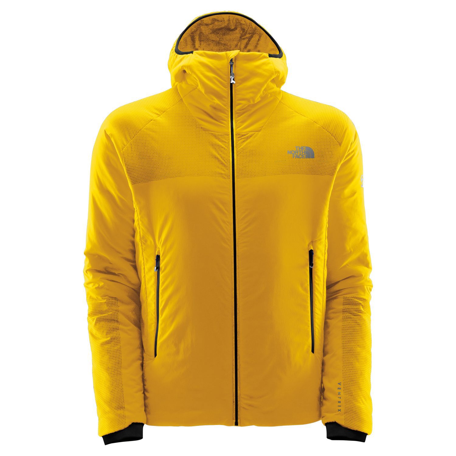 north face ventrix orange