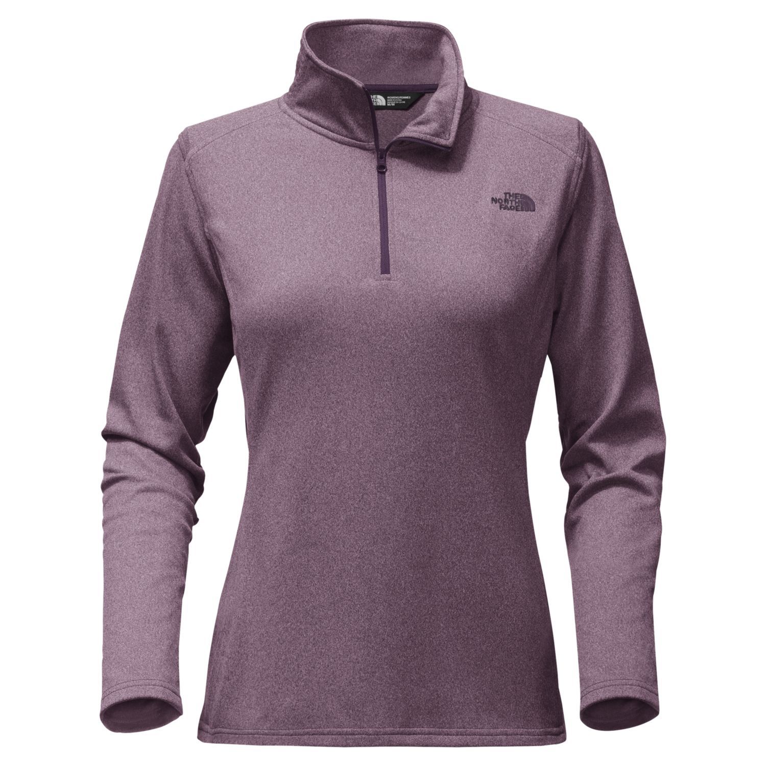 the north face quarter zip womens