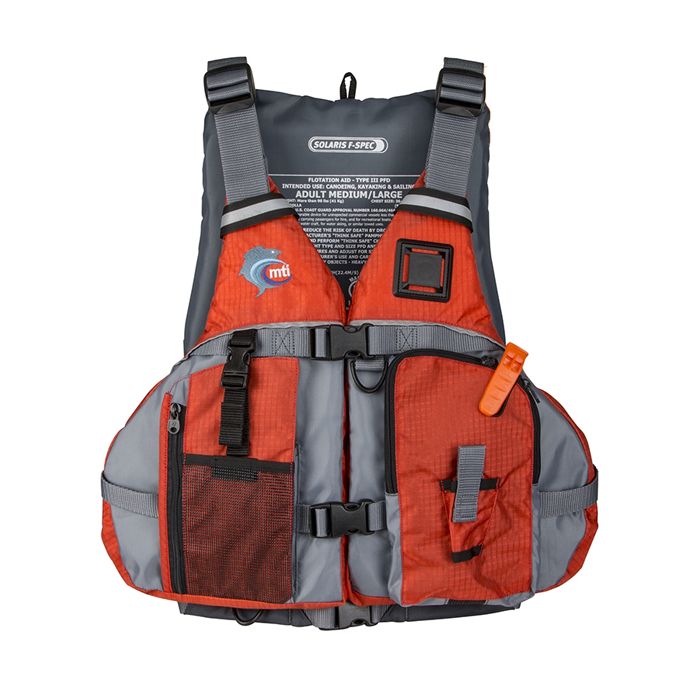 MTI Solaris FSpec Fishing Life Jacket PFD AustinKayak