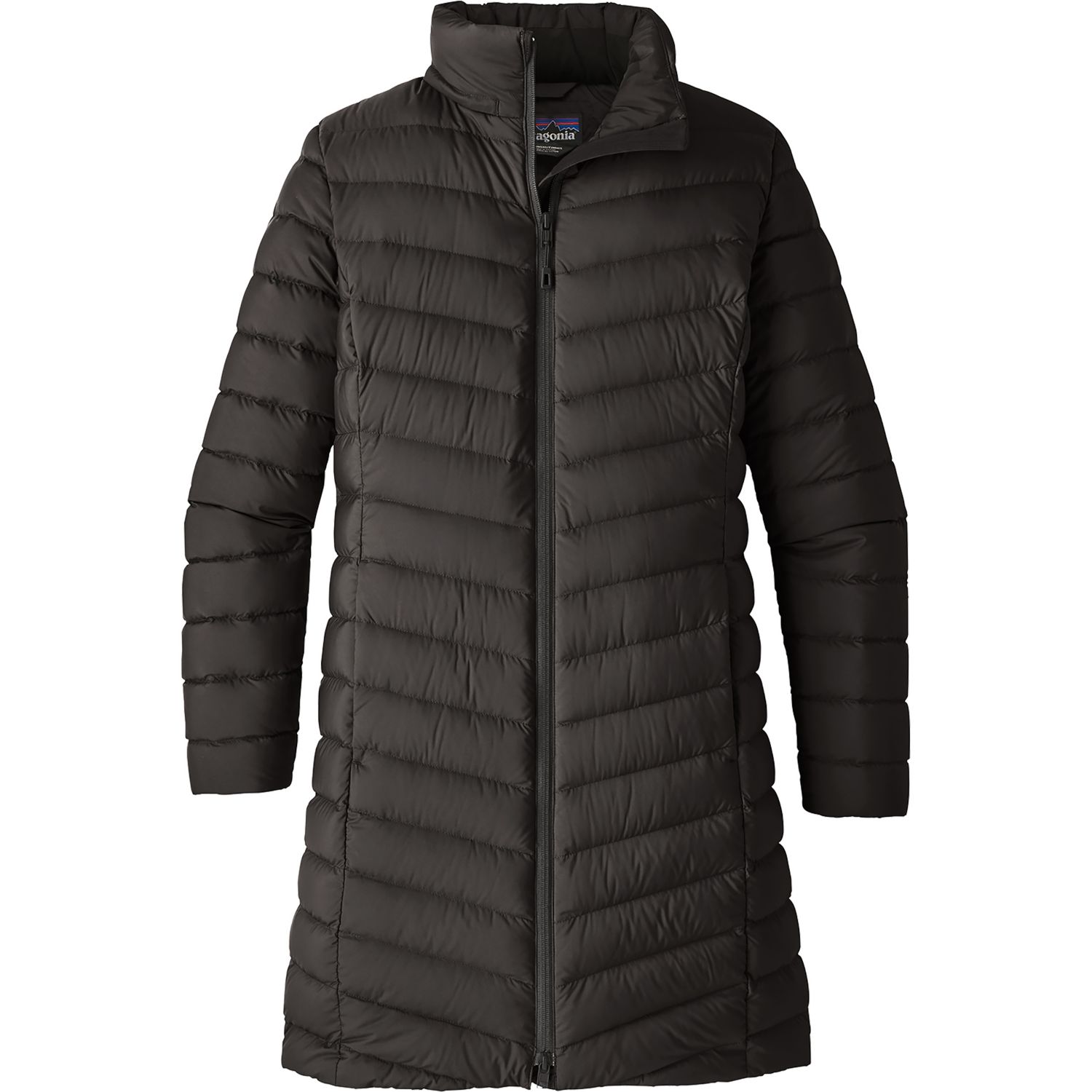 black down jacket womens