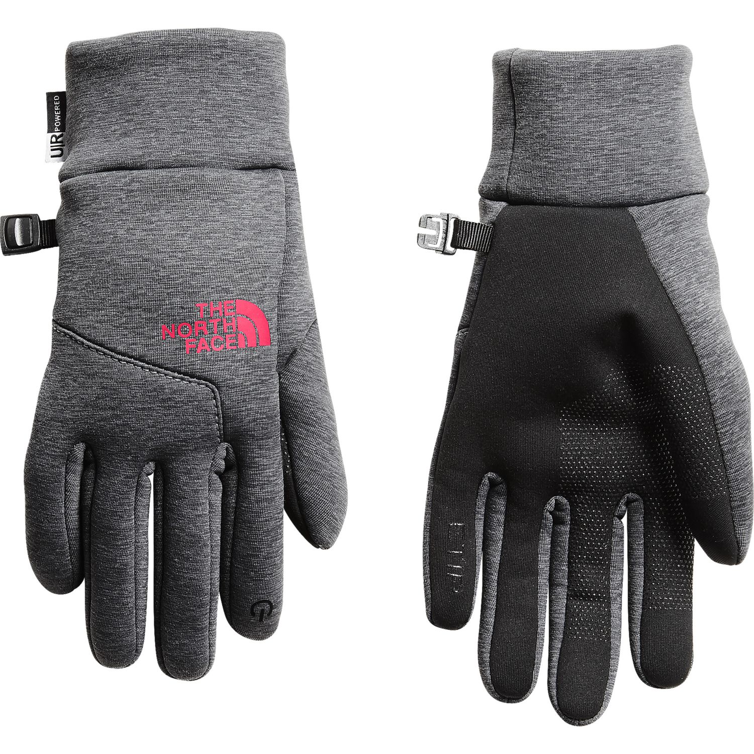 north face black womens gloves