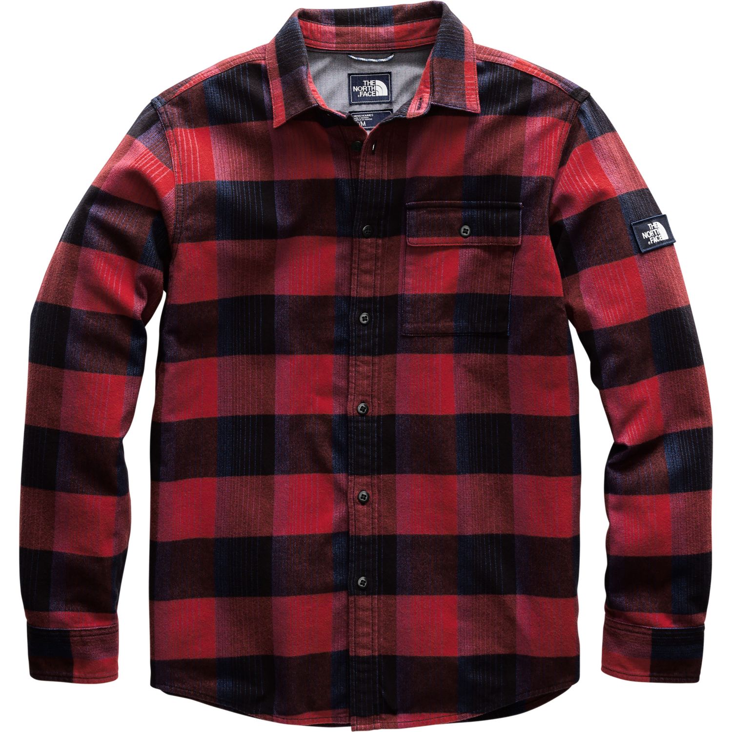 north face plaid shirt