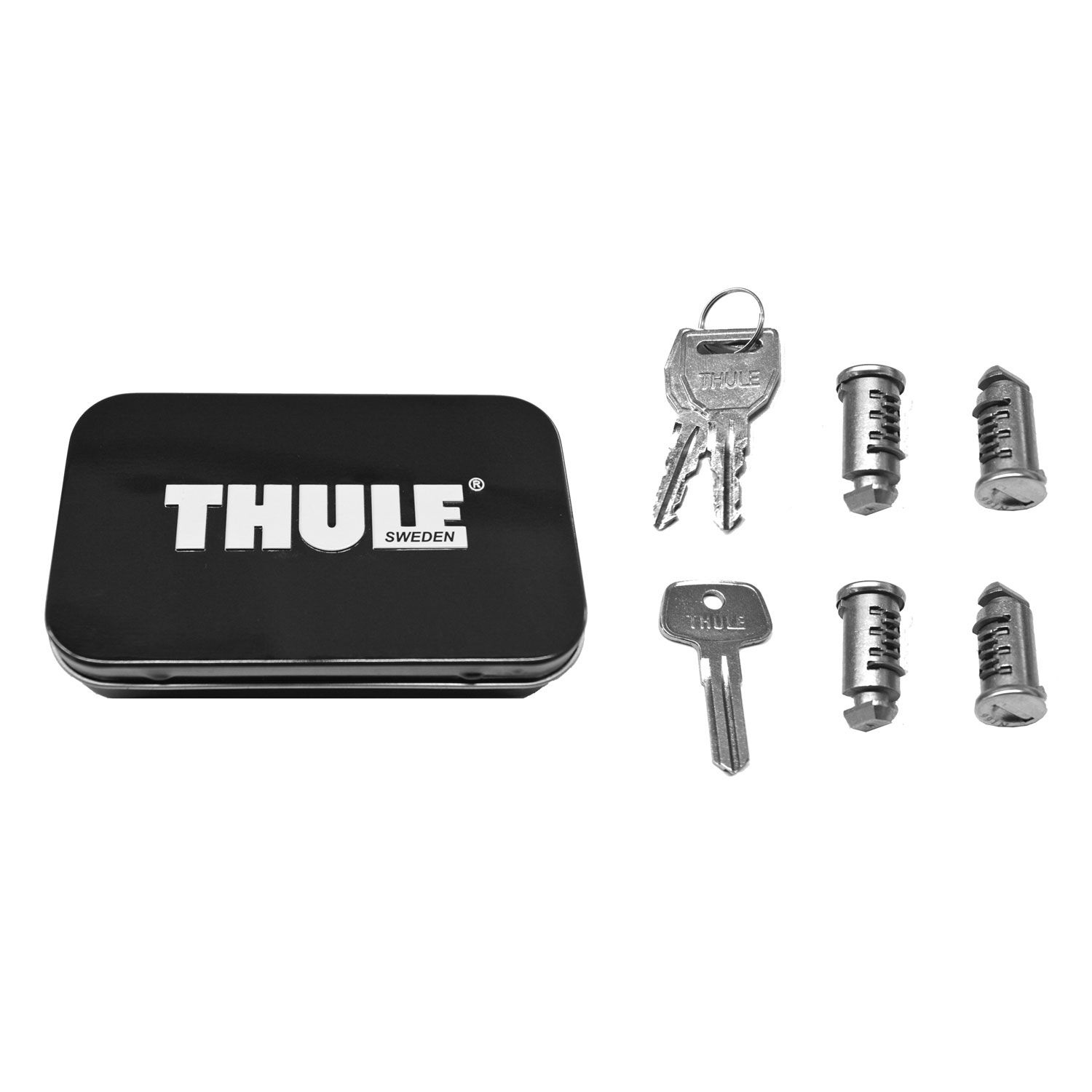 Thule OneKey System Lock Cylinder with Keys 4 pack 2021 AustinKayak