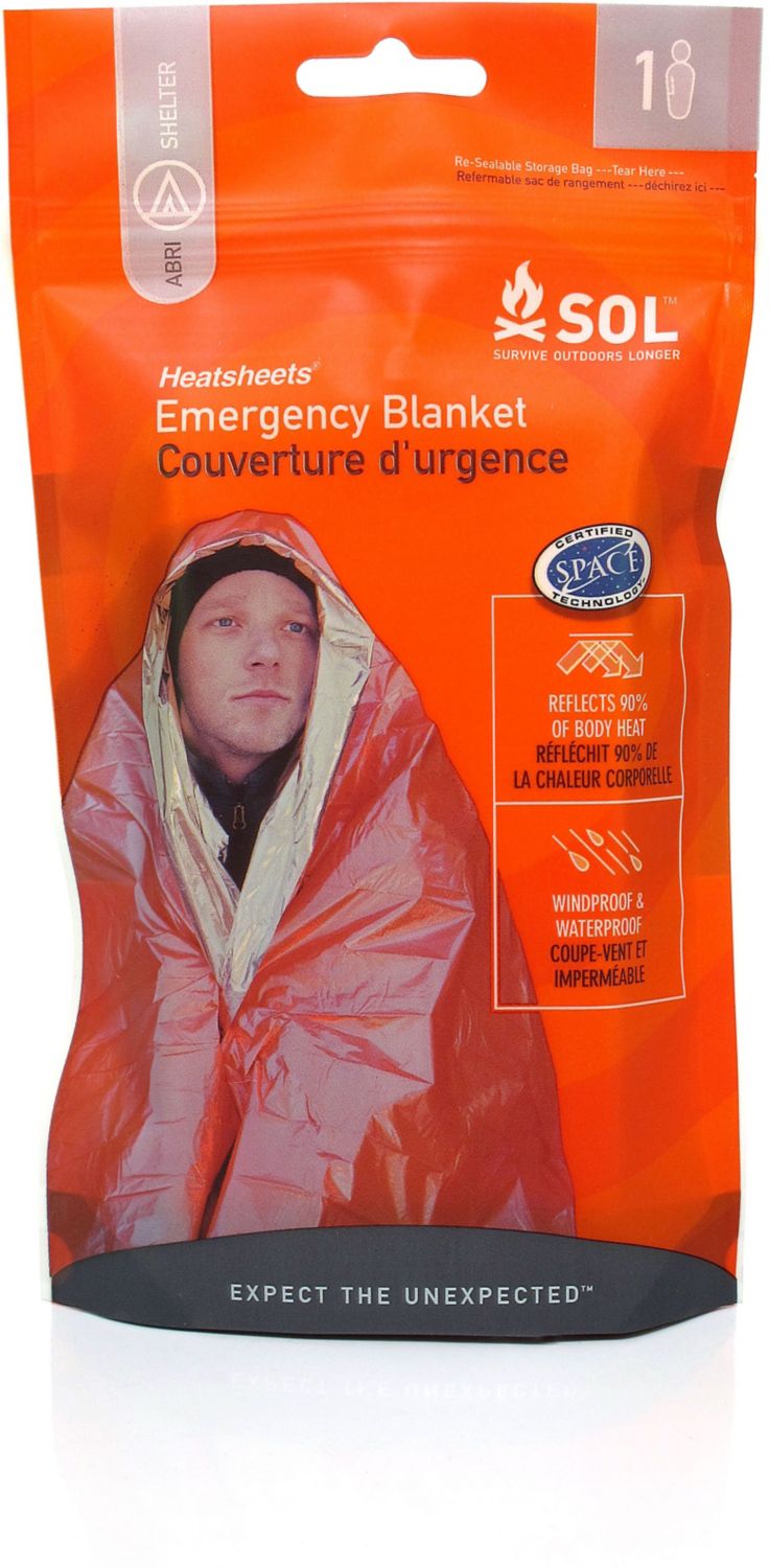 Adventure Medical Kits Sol Emergency Blanket 1 Person Austinkayak