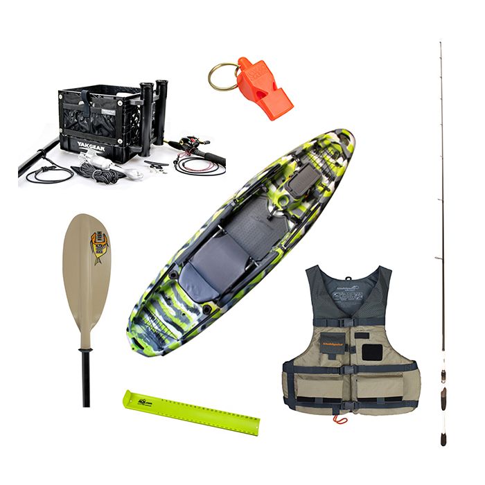 3 Waters Kayaks Big Fish 105 Kayak Angler Package Austinkayak