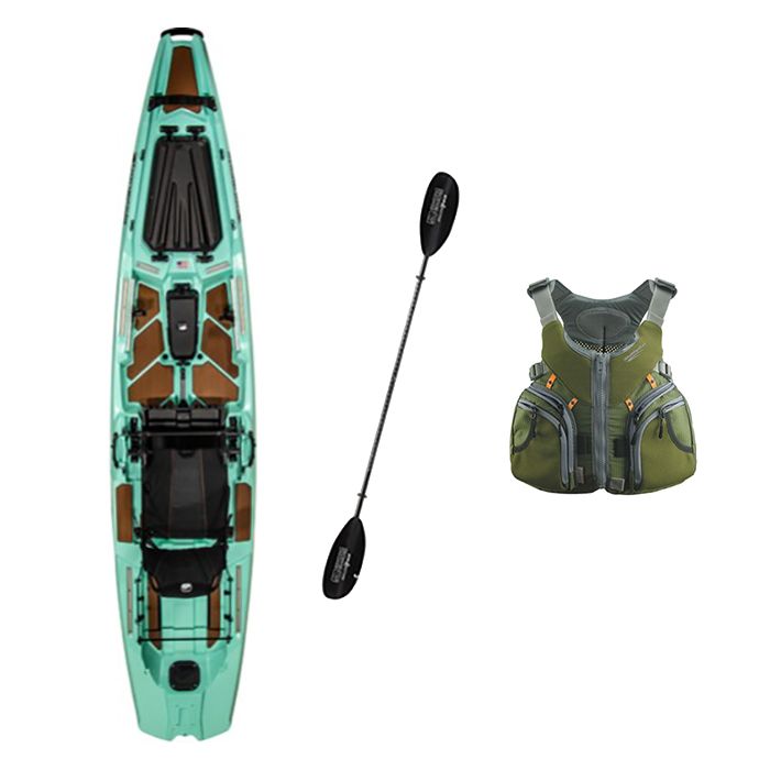 Bonafide SS127 Sit on Top Fishing Kayak Package AustinKayak