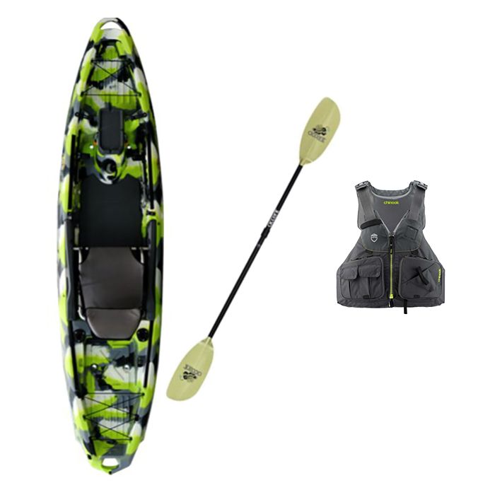 3 Waters Big Fish 120 Kayak Package AustinKayak