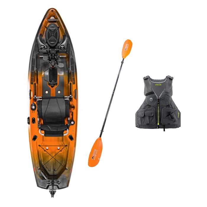 Old Town Sportsman 106 PDL Kayak Package AustinKayak