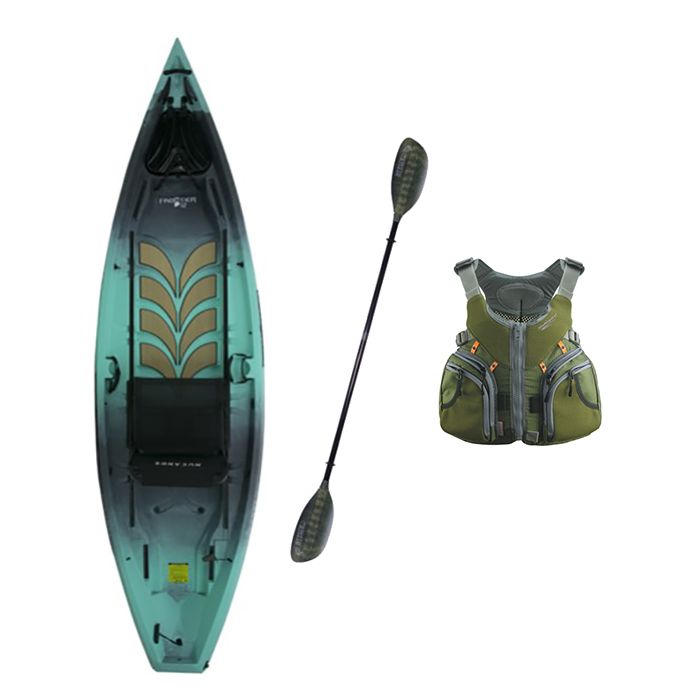 NuCanoe Frontier 12 Kayak Package 2020 AustinKayak