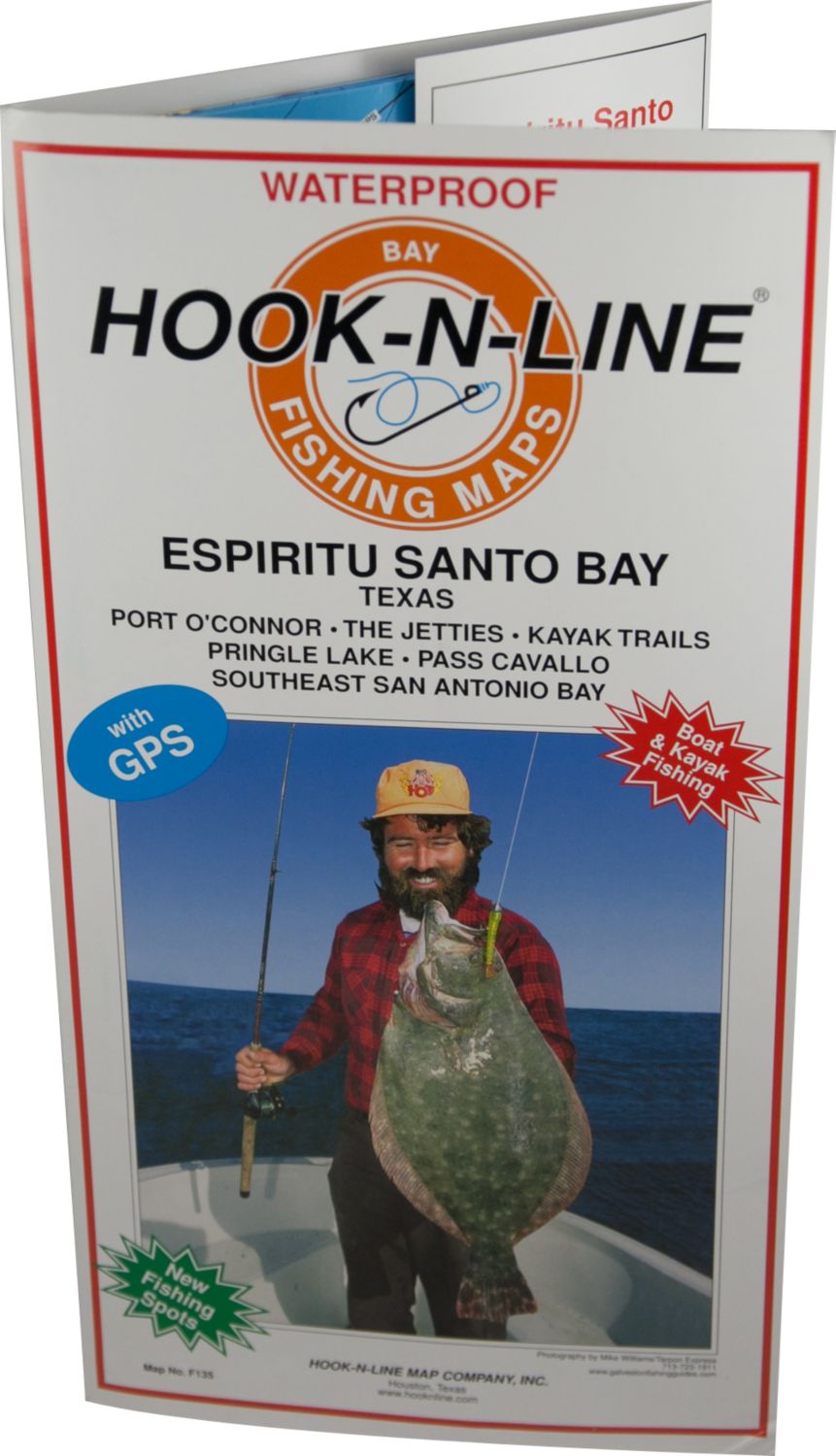 Hook-N-Line F106 Lake Livingston Fishing Map