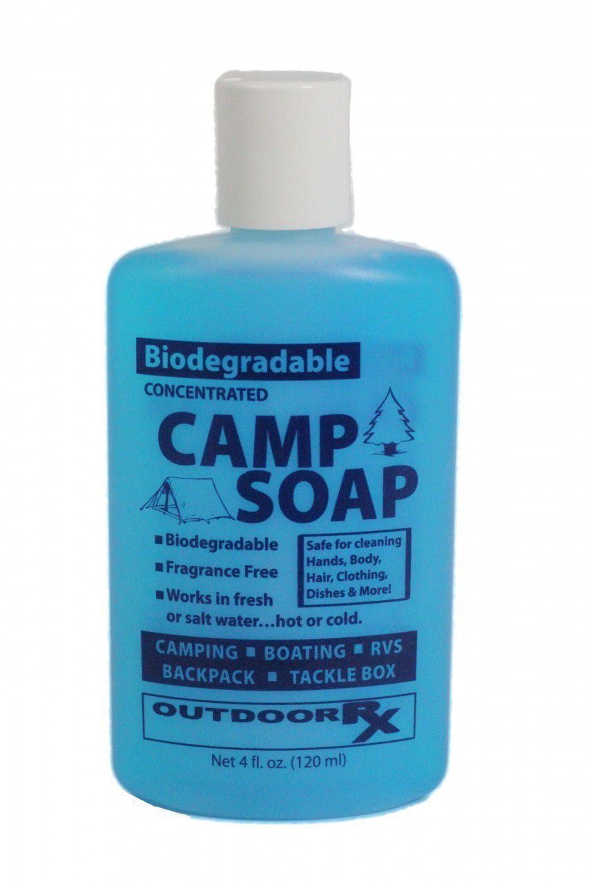 Outdoor Rx Biodegradable Camp Soap 4 oz. Unscented AustinKayak