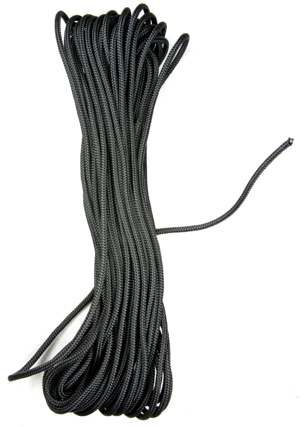 black nylon rope
