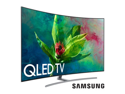 65&quot; Class Q7C QLED Curved Smart 4K UHD TV (2018) TVs - QN65Q7CNAFXZA | Samsung US