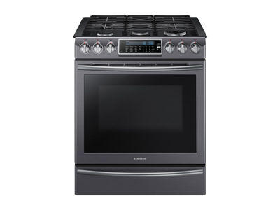 5.8 cu. ft. SlideIn Gas Range with True Convection Ranges NX58K9500WG/AA Samsung US