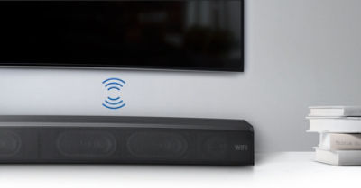 Wireless connection with TV