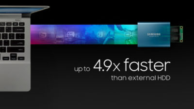 Samsung T5 Portable SSD 500GB