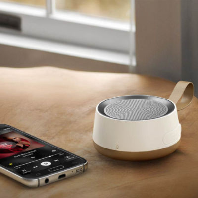 samsung wireless speaker scoop design