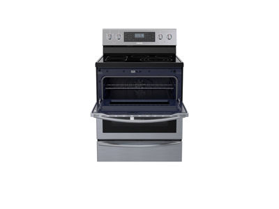 5.9 cu. ft. Electric Flex Duo® Range with Soft Close and Dual Door