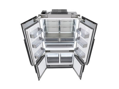 24 cu ft. Capacity 4Door French Door Panel Ready 42" BuiltIn Chef